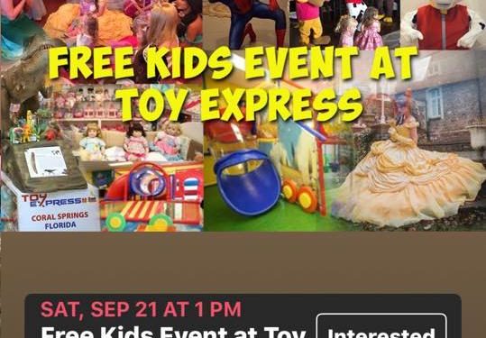 FREE KIDS EVENT on sept 21 FREE KIDS EVENT on sept 21